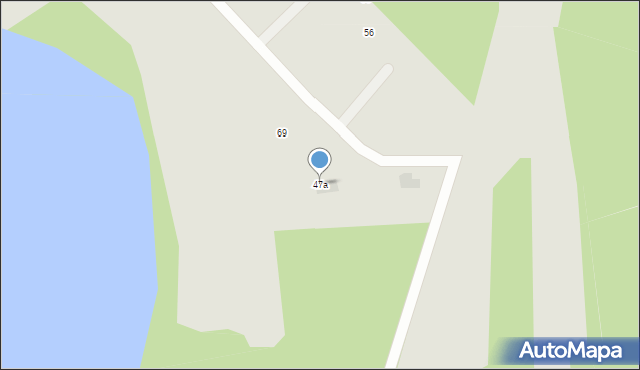 Trzciel, Lipowa, 47a, mapa Trzciel