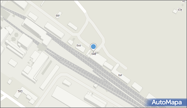 Trzebinia, Lipcowa, 64E, mapa Trzebinia