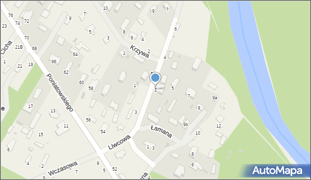 Urle, Liwcowa, 2, mapa Urle