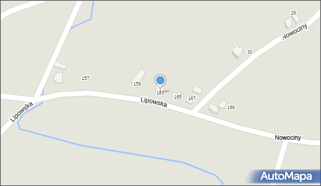 Ustroń, Lipowska, 163, mapa Ustroń