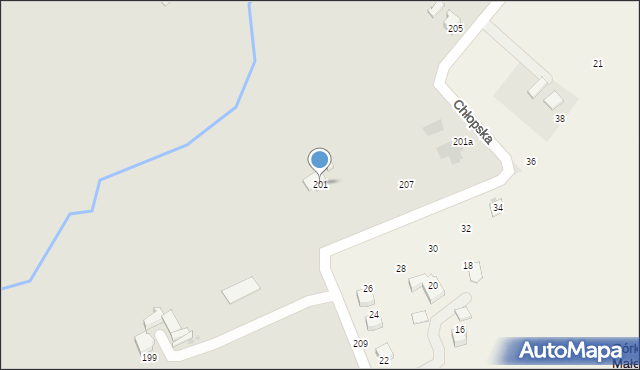 Ustroń, Lipowska, 201, mapa Ustroń