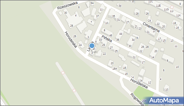 Warszawa, Lidzka, 2, mapa Warszawy