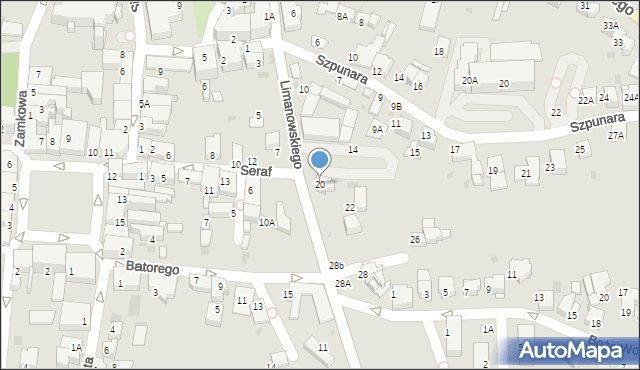 Wieliczka, Limanowskiego Bolesława, 20, mapa Wieliczka