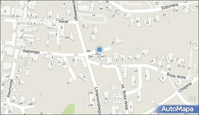 Wieliczka, Limanowskiego Bolesława, 30, mapa Wieliczka