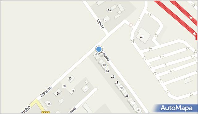 Wieniec, Lipowa, 4, mapa Wieniec