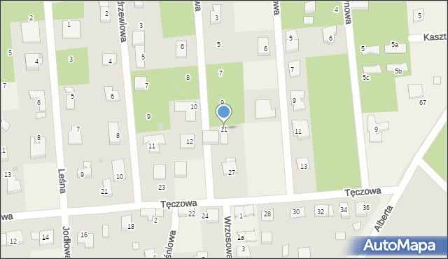 Wierzchowisko, Lipowa, 11, mapa Wierzchowisko