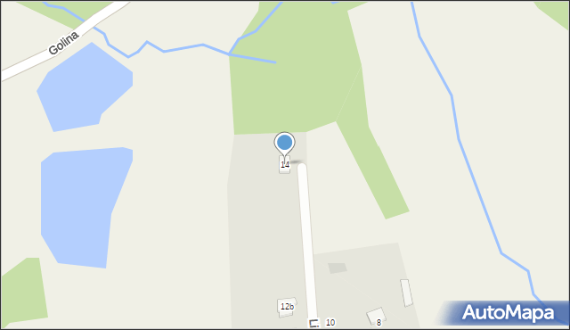 Wilamowice, Lisia, 14, mapa Wilamowice