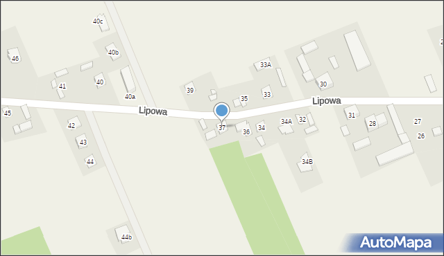Wojciechowice, Lipowa, 37, mapa Wojciechowice
