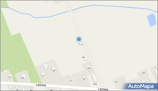 Wojciechowice, Lipowa, 40d, mapa Wojciechowice