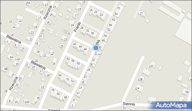 Wrocław, Lidzka, 36, mapa Wrocławia