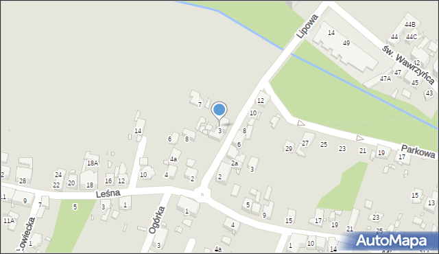 Zabrze, Lipowa, 5, mapa Zabrza