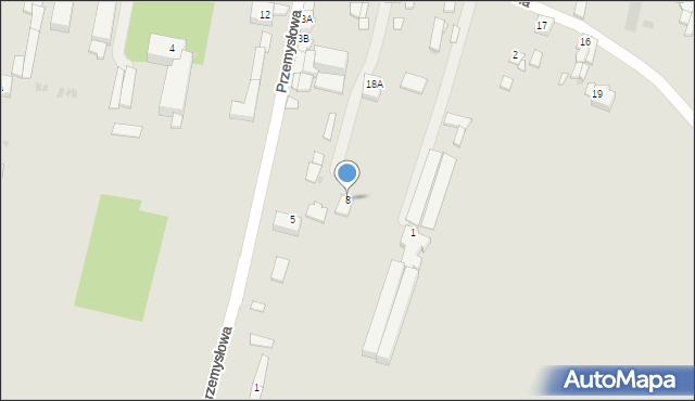 Zagórów, Lidmanowskiego Konstantego, 8, mapa Zagórów