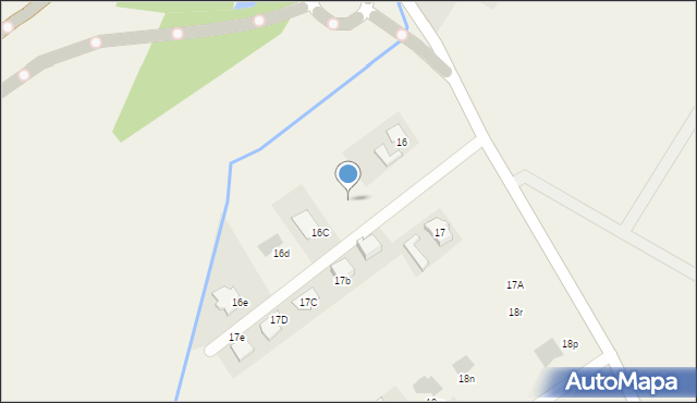 Lniska, Lniska, 16a, mapa Lniska