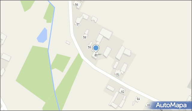 Lnisno, Lnisno, 60, mapa Lnisno