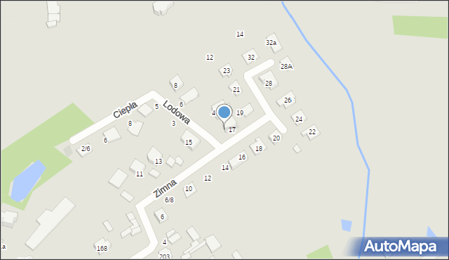 Aleksandrów Łódzki, Lodowa, 2, mapa Aleksandrów Łódzki