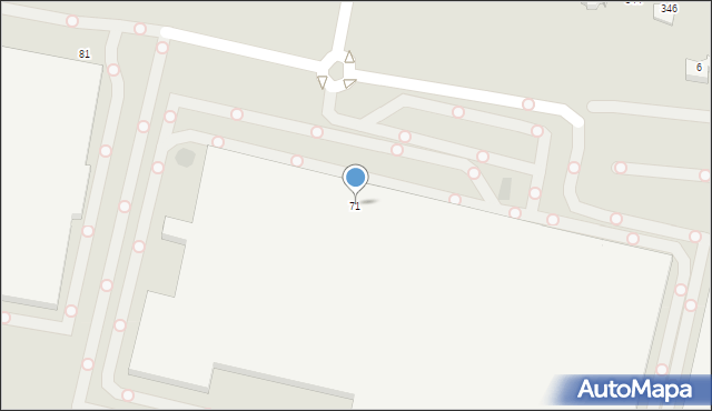 Bieruń, Logistyczna, 71, mapa Bieruń