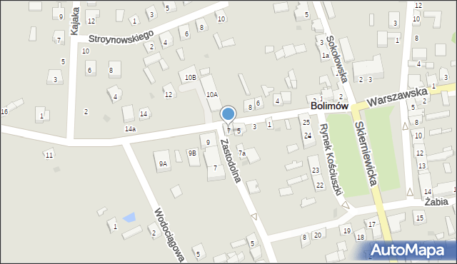 Bolimów, Łowicka, 7, mapa Bolimów