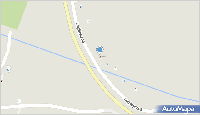 Chęciny, Logistyczna, 6, mapa Chęciny