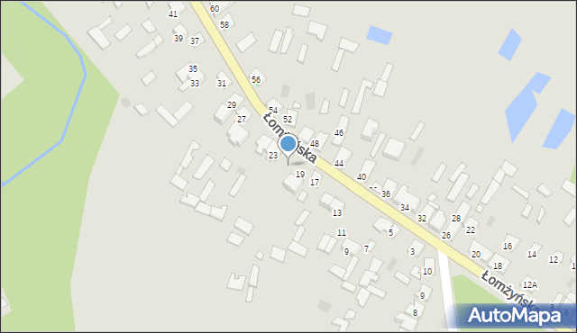 Ciechanowiec, Łomżyńska, 21, mapa Ciechanowiec