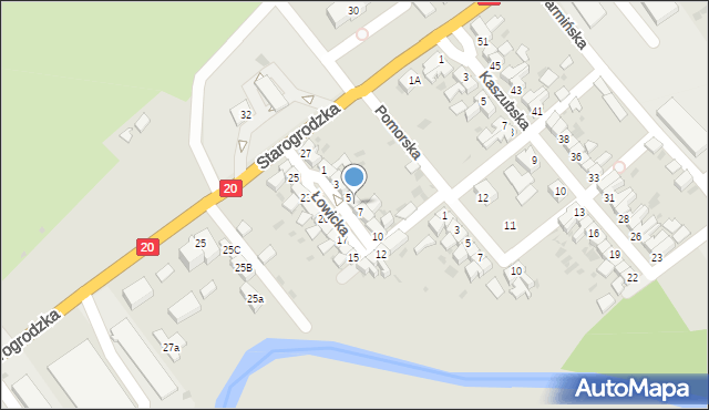 Drawsko Pomorskie, Łowicka, 6, mapa Drawsko Pomorskie