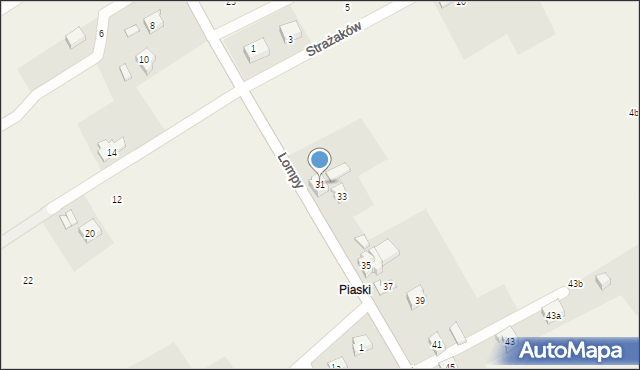 Gilowice, Lompy Józefa, 31, mapa Gilowice