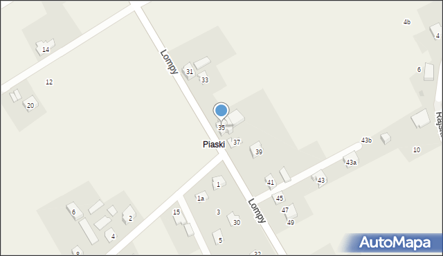 Gilowice, Lompy Józefa, 35, mapa Gilowice