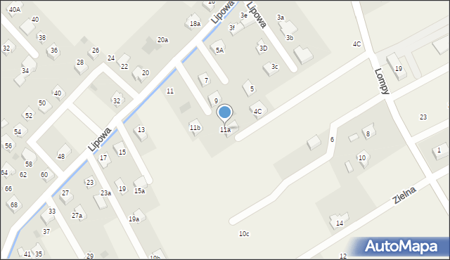 Gilowice, Lompy Józefa, 4d, mapa Gilowice