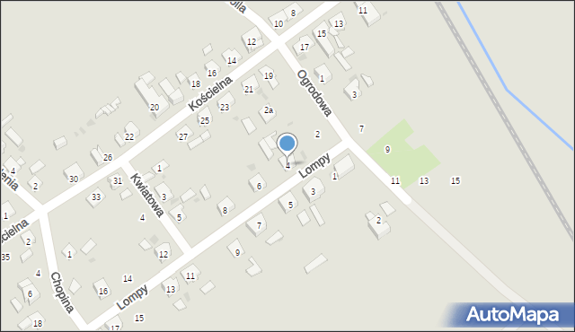 Gogolin, Lompy Józefa, 4, mapa Gogolin