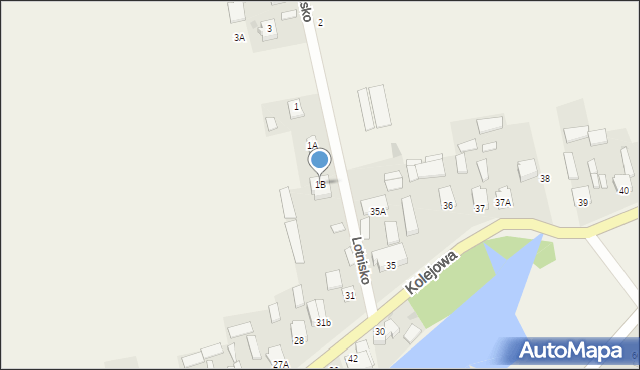 Gołąb, Lotnisko, 1B, mapa Gołąb