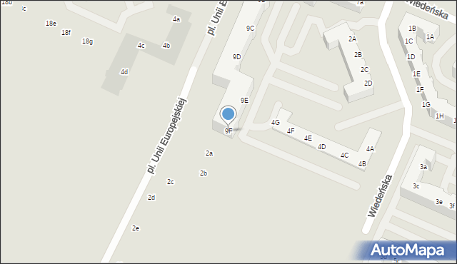 Gorzów Wielkopolski, Londyńska, 9F, mapa Gorzów Wielkopolski