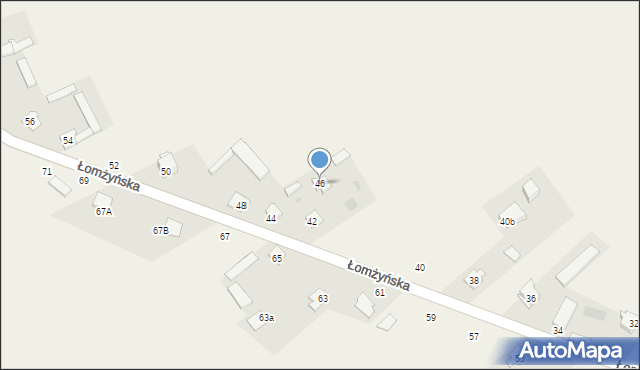 Jednaczewo, Łomżyńska, 46, mapa Jednaczewo