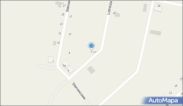 Kębłowice, Lotnicza, 4, mapa Kębłowice