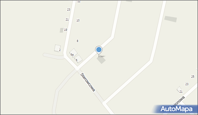 Kębłowice, Lotnicza, 6, mapa Kębłowice