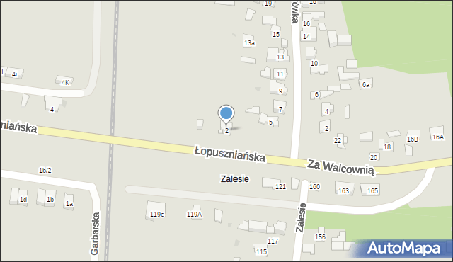 Kielce, Łopuszniańska, 2, mapa Kielc