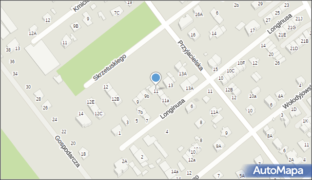 Kobyłka, Longinusa, 9d, mapa Kobyłka
