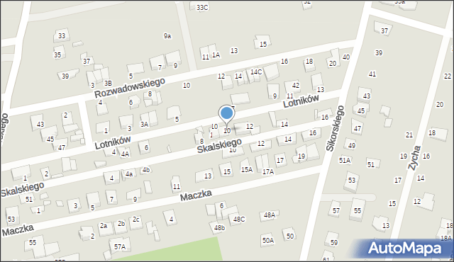 Kobyłka, Lotników, 10, mapa Kobyłka