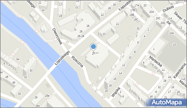 Kołobrzeg, Łopuskiego Edmunda, ppor., 27, mapa Kołobrzegu