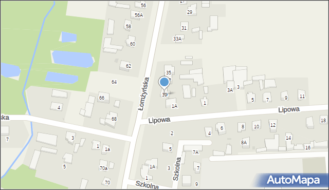 Konarzyce, Łomżyńska, 39, mapa Konarzyce