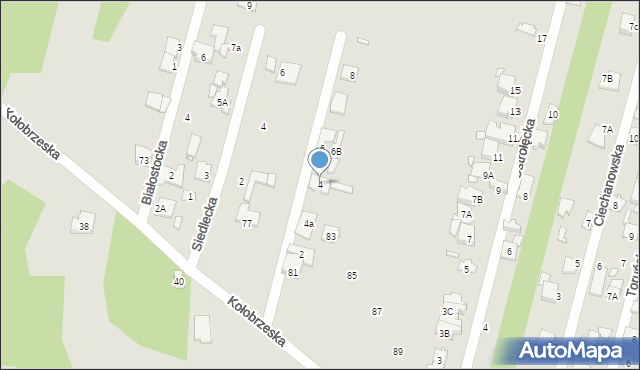 Konstancin-Jeziorna, Łomżyńska, 4, mapa Konstancin-Jeziorna