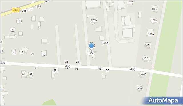 Konstantynów Łódzki, Łódzka, 175b, mapa Konstantynów Łódzki