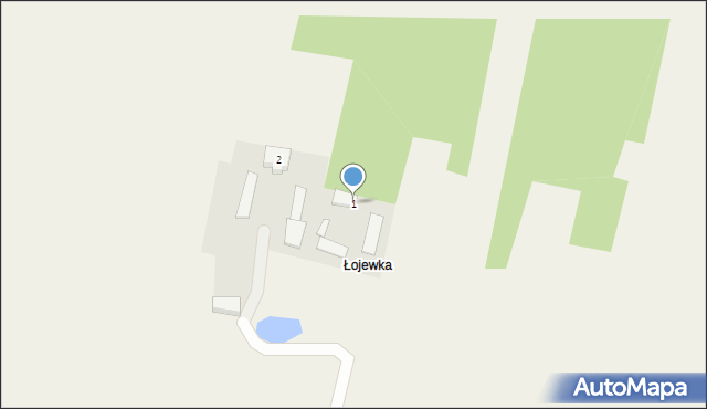 Liliopol, Łojewka, 1, mapa Liliopol