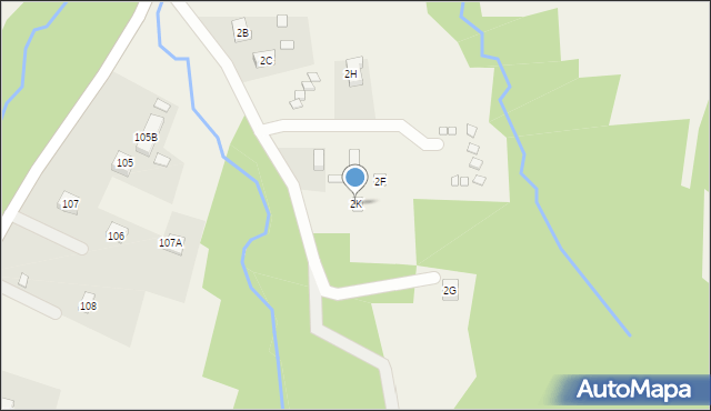 Łobozew Dolny, Łobozew Dolny, 2K, mapa Łobozew Dolny
