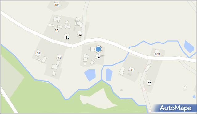 Łobozew Górny, Łobozew Górny, 34, mapa Łobozew Górny