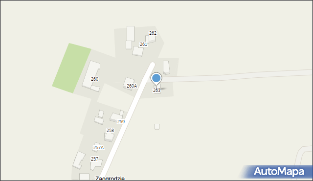 Łobzów, Łobzów, 263, mapa Łobzów
