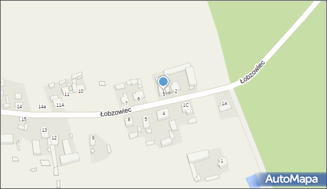 Łobzowiec, Łobzowiec, 3, mapa Łobzowiec