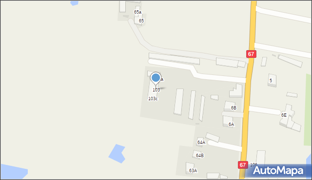 Łochocin, Łochocin, 103, mapa Łochocin