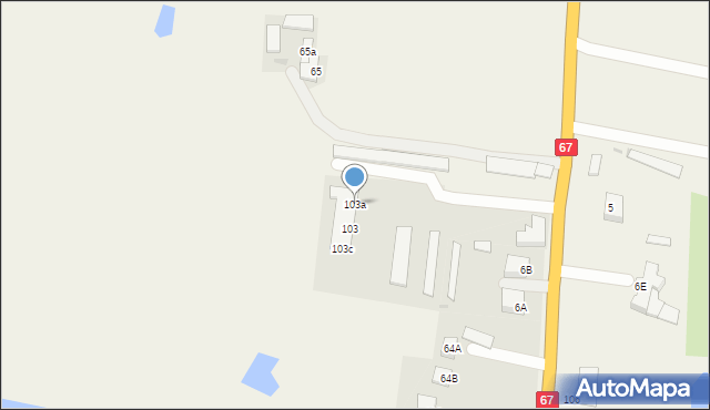 Łochocin, Łochocin, 103a, mapa Łochocin