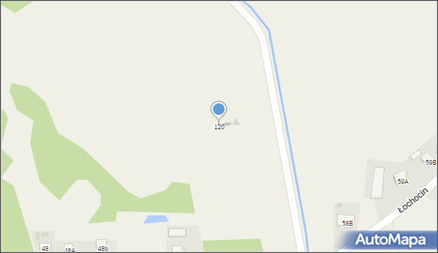 Łochocin, Łochocin, 120, mapa Łochocin