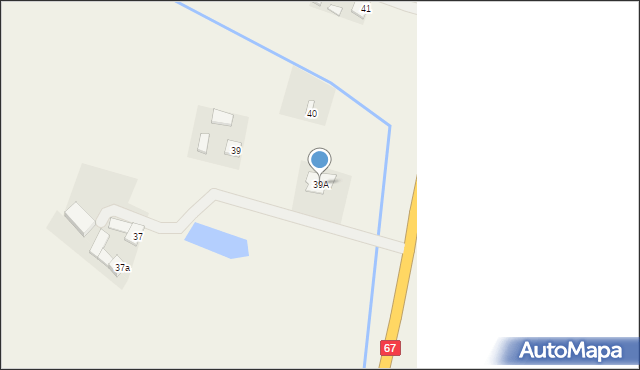 Łochocin, Łochocin, 39A, mapa Łochocin