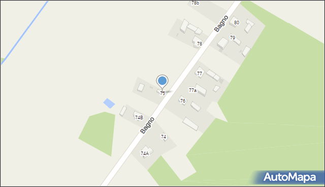 Łochyńsko, Łochyńsko, 75, mapa Łochyńsko